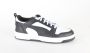 PUMA Rebound v6 Low Unisex Sneakers White- Black- Black - Thumbnail 10