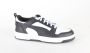 PUMA Rebound v6 Low heren sneaker sportschoen 392328 02 wit zwart - Thumbnail 12
