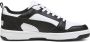 PUMA Rebound v6 Low Unisex Sneakers White- Black- Black - Thumbnail 2