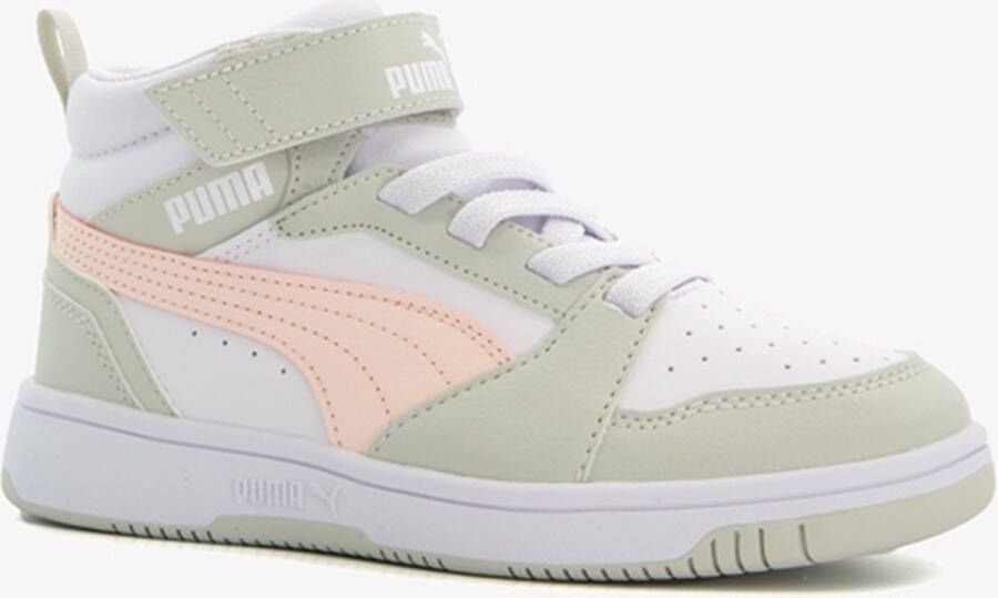 PUMA Rebound V6 Mid AC+ PS FALSE Sneakers White-Frosty Pink-Sedate Gray
