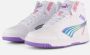 PUMA Rebound v6 Mid Bouncy Sky Sneakers wit Dames - Thumbnail 1