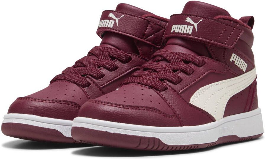 PUMA Rebound V6 Mid WTR AC+ PS Unisex Sneakers Team Regal Red-Warm White- White
