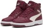 PUMA Rebound V6 Mid WTR Jr Unisex Sneakers Team Regal Red-Warm White- White - Thumbnail 1