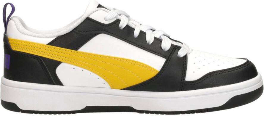 PUMA Rebound V6 Sneakers Jongens Zwart