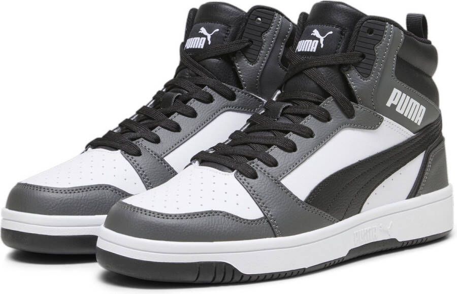 Puma Rebound V6 Sneakers Dames white black shadow grey maat: 40.5 beschikbare maaten:36 37.5 38.5 37 39 40.5 - Foto 5