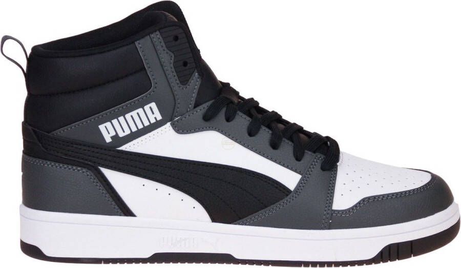 Puma Rebound V6 Sneakers Dames white black shadow grey maat: 40.5 beschikbare maaten:36 37.5 38.5 37 39 40.5 - Foto 6
