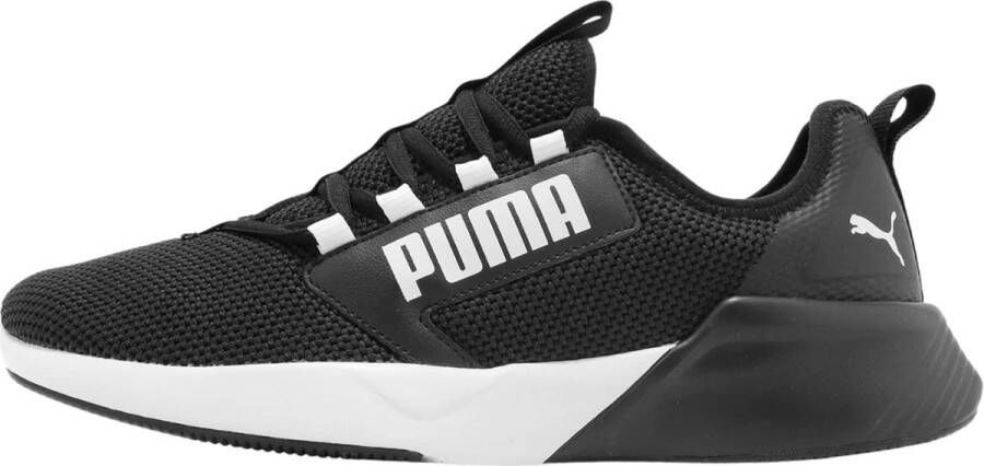 PUMA Retaliate Tongue Zwart Wit Sneakers Heren