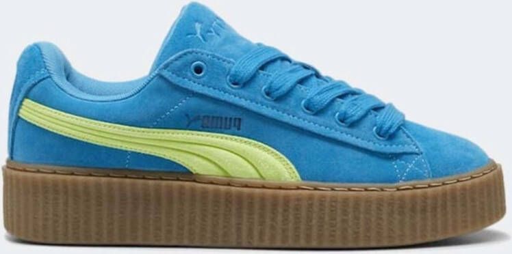 PUMA Rihanna Creeper Phatty Blauw Sugared Almond Suede Sneakers Unisex