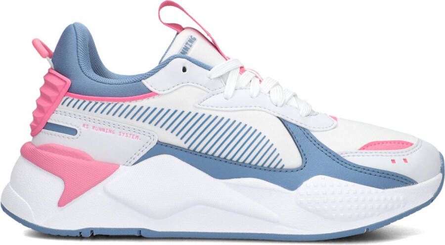 Puma RS-X Dreamy sneakers wit lichtblauw roze Jongens Meisjes Imitatieleer 35.5