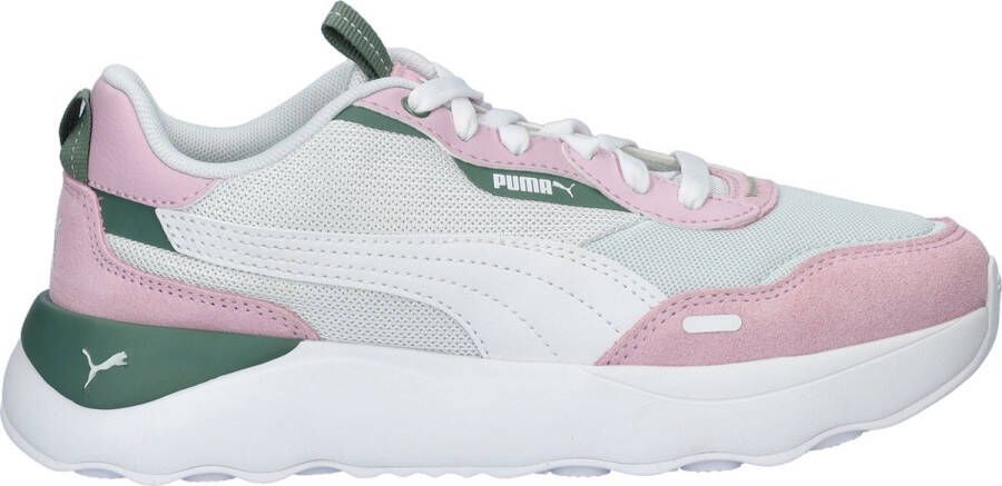 Puma Runtamed Platform sneakers lichtgrijs wit lila groen Mesh 35.5 - Foto 2