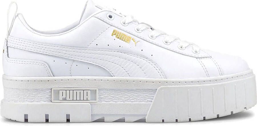 Puma Mayze Lth Wn´s Fashion sneakers Schoenen white maat: 42 beschikbare maaten:37.5 36 38.5 39 40.5 41 42 - Foto 4