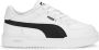 Puma California Pro sneakers wit zwart Jongens Meisjes Imitatieleer Effen 29 - Thumbnail 1