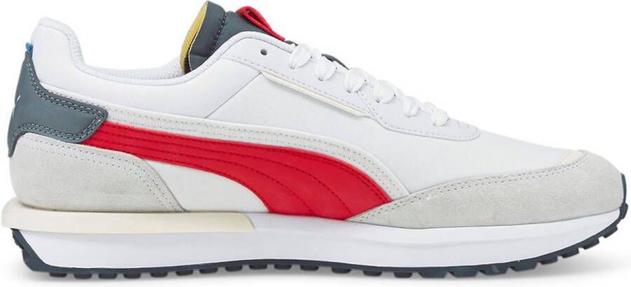 PUMA SELECT City Rider Electric Sneakers Nimbus Cloud Puma White High Risk Red