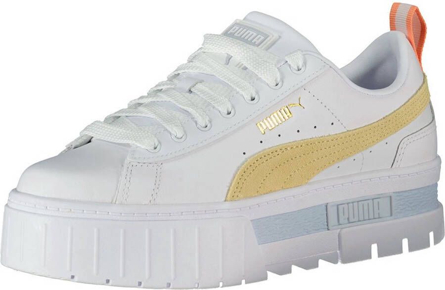 PUMA SELECT Mayze Leather Sneakers Puma White Anise Flower Arctic Ice Dame