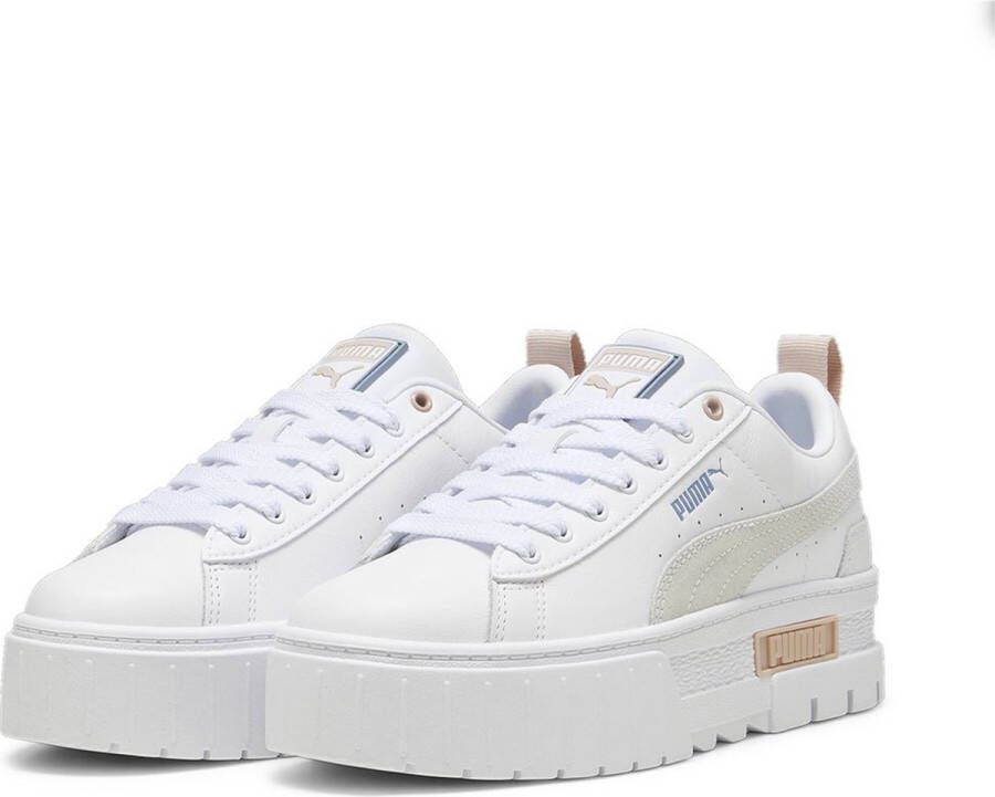 PUMA SELECT Mayze Lth Sneakers Wit Vrouw
