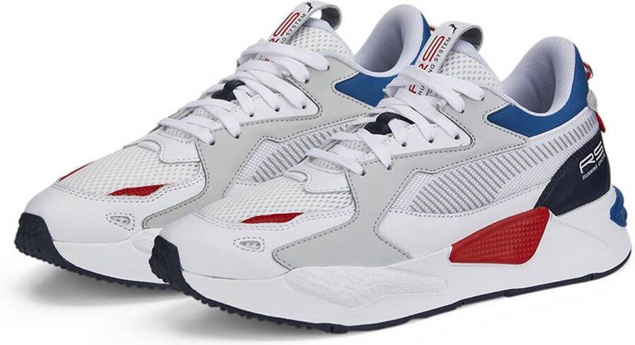Puma Unisex Synthetische Sneakers met Rubberen Zool White Heren