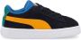 PUMA SELECT Suede Garfield AC Sneakers Puma Black Vallarta Blue Kinderen - Thumbnail 1