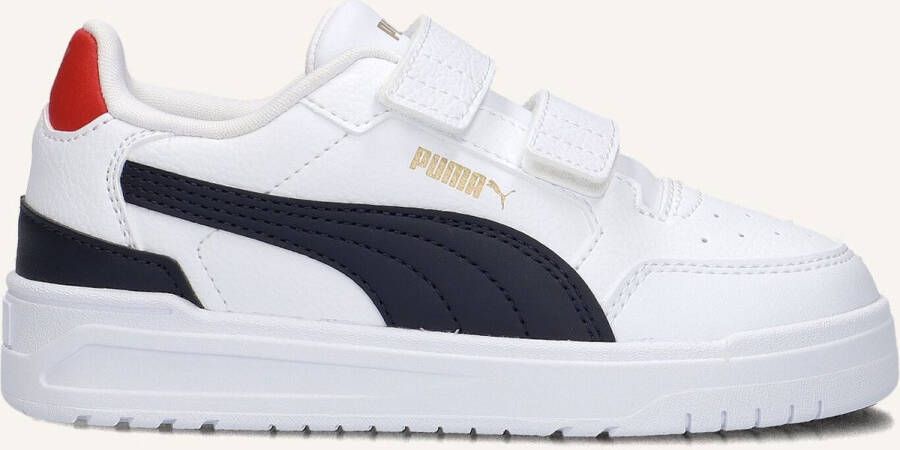 PUMA Shuffle Downtown Lo Ps Sneakers Jongens Wit