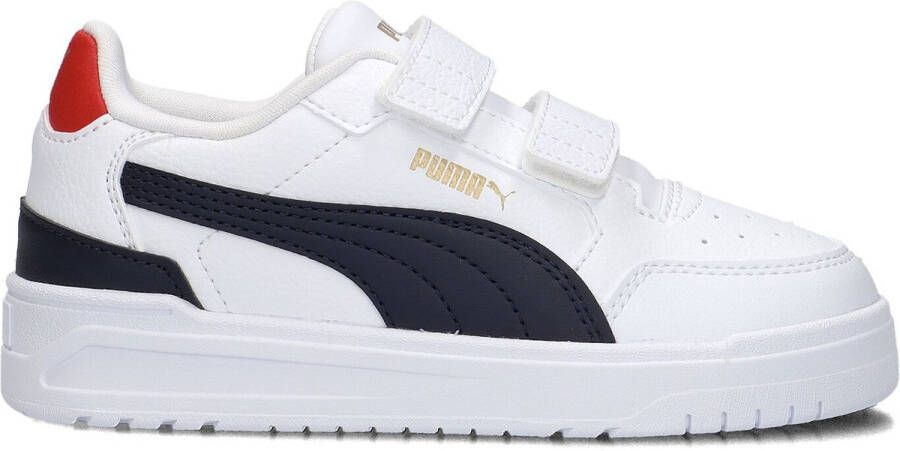 PUMA Shuffle Downtown Lo Ps Sneakers Jongens Wit
