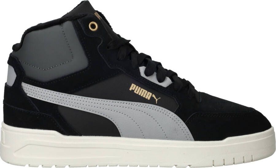 PUMA Shuffle Downtown Mid WTR Sneakers Heren Zwart