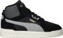 PUMA Shuffle Downtown Mid WTR Unisex Sneakers Black-Gray Echo- Gold - Thumbnail 1