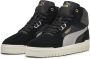 PUMA Shuffle Downtown Mid WTR Unisex Sneakers Black-Gray Echo- Gold - Thumbnail 3