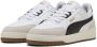 PUMA Shuffle Downtown OG Unisex Sneakers White- Black-Vapor Gray - Thumbnail 1