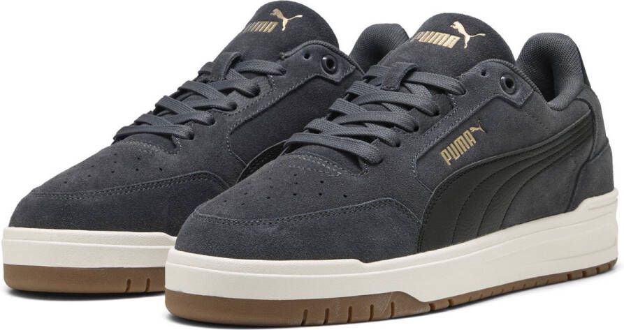 PUMA Shuffle Downtown SD Unisex Sneakers Dusky Gray- Black- Gold