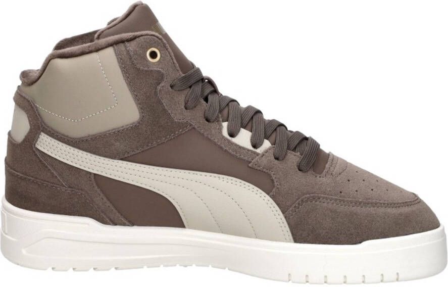 PUMA Shuffle Downtown Mid WTR Unisex Sneakers Flat Bronze-Desert Dust- Gold