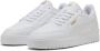 PUMA Shuffle Downtown Unisex Sneakers White- Gold - Thumbnail 1