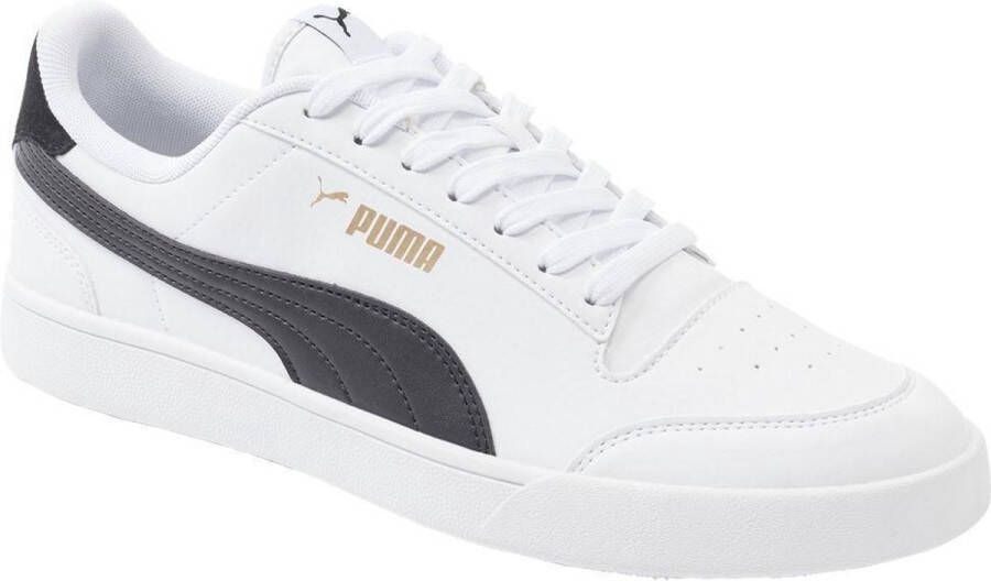 PUMA Shuffle Unisex Sneakers White- Black- Team Gold - Foto 3
