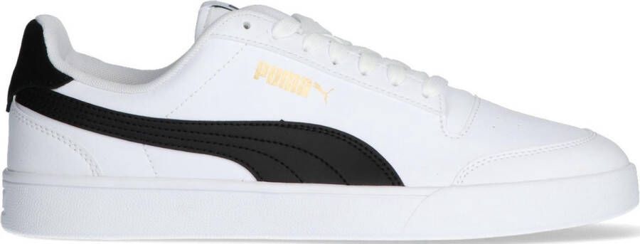 PUMA Shuffle Unisex Sneakers White- Black- Team Gold - Foto 5