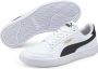 PUMA Shuffle Jr Unisex Sneakers White- Black- Team Gold - Thumbnail 2