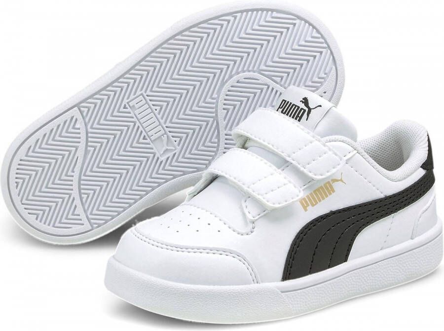 PUMA Shuffle V kinder sneakers Wit