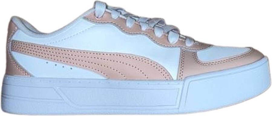 PUMA Skye Sneakers Dames Wit Roze