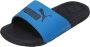 Puma Cool Cat 2.0 Junior badslippers kobaltblauw zwart - Thumbnail 2