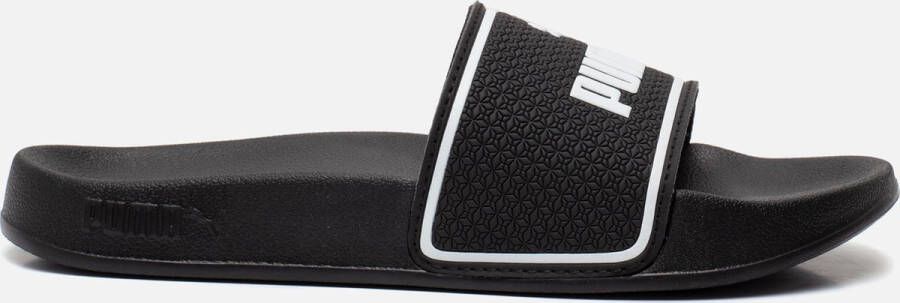 PUMA Slippers zwart Rubber