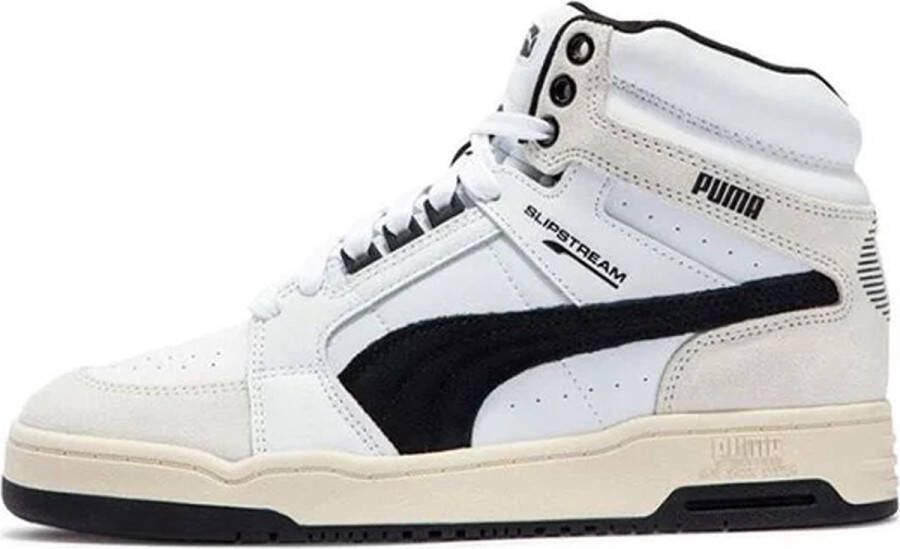 PUMA Slipstream Mid Heritage Wit Beige Zwart Sneakers unisex