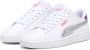 PUMA Smash 3 0 L Star Glow Jr Meisjes Sneakers Wit Multicolour - Thumbnail 1