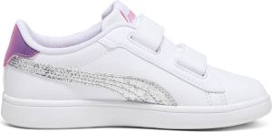 PUMA Smash 3 0 L Star Glow V PS Meisjes Sneakers Wit Multicolour