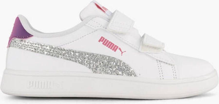 PUMA Smash 3 0 L Star Glow V PS Meisjes Sneakers Wit Multicolour