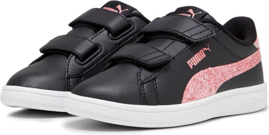 PUMA Smash 3 0 L Star Glow V PS Meisjes Sneakers Zwart