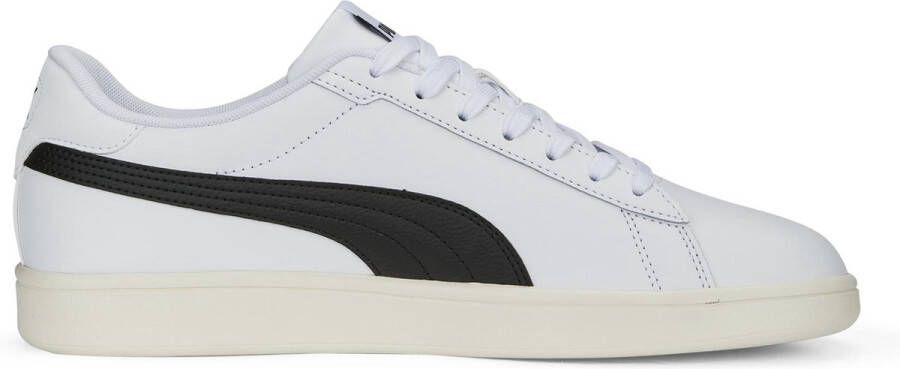 PUMA Smash 3 0 L Unisex Sneakers Wit Zwart