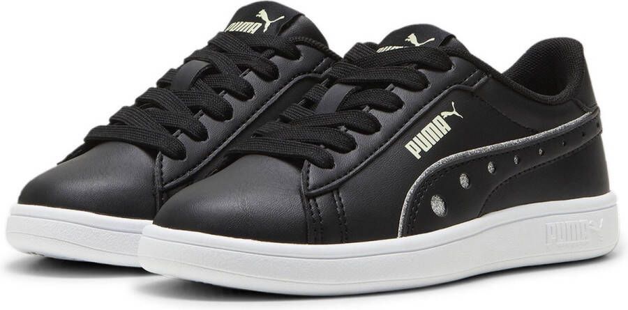 PUMA Smash 3.0 DanceParty PS kindersneaker schoenen zwart zilver