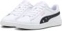 Puma Smash 3.0 Dance Party sneakers wit lila zwart Jongens Meisjes Imitatieleer 28 - Thumbnail 2