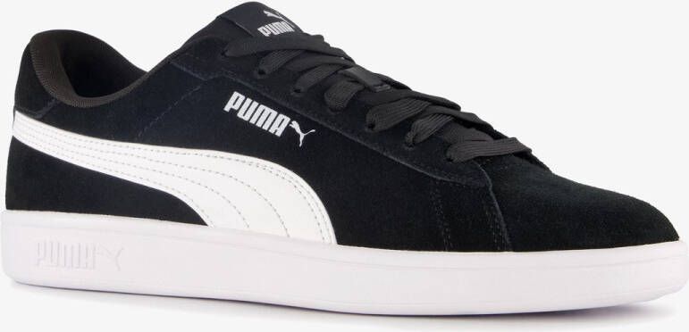 PUMA Smash 3.0 heren sneakers zwart Uitneembare zool