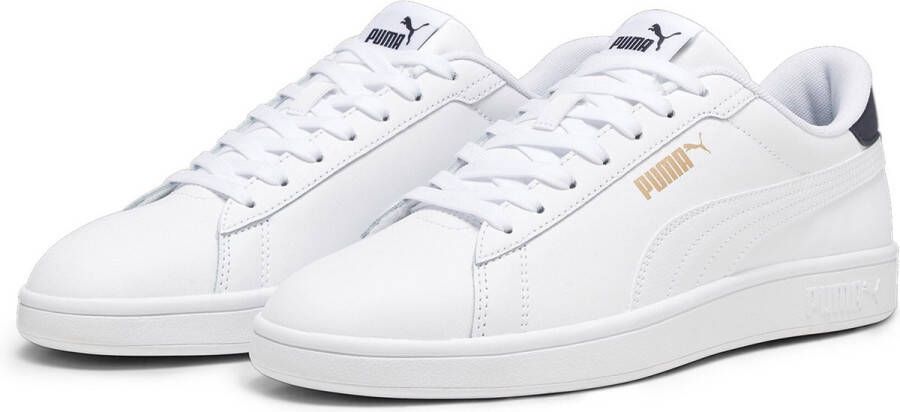 Puma Stijlvolle Smash 3.0 Sneakers voor nen White