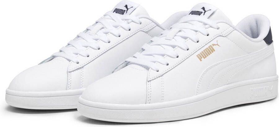 Puma Stijlvolle Smash 3.0 Sneakers voor nen White