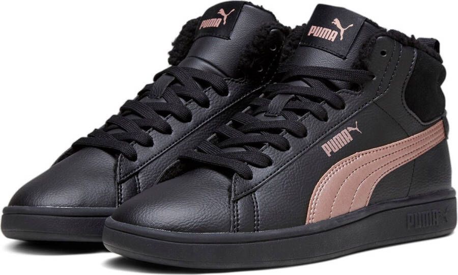 PUMA SMASH 3.0 MID WTR heren sneaker winterschoenen 392335 05 zwart