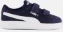 Puma Smash 3.0 SD V sneakers donkerblauw wit Suede Logo 20 - Thumbnail 2
